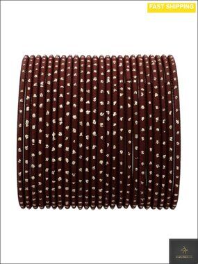 Indian Metal Bangle Bracelet Set Wedding Ethnic Jewelry